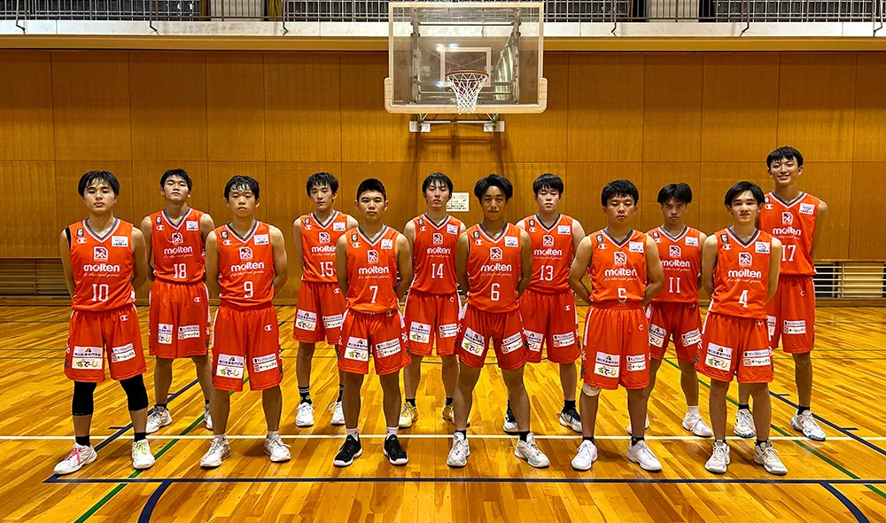 広島ドラゴンフライズ U18集合写真