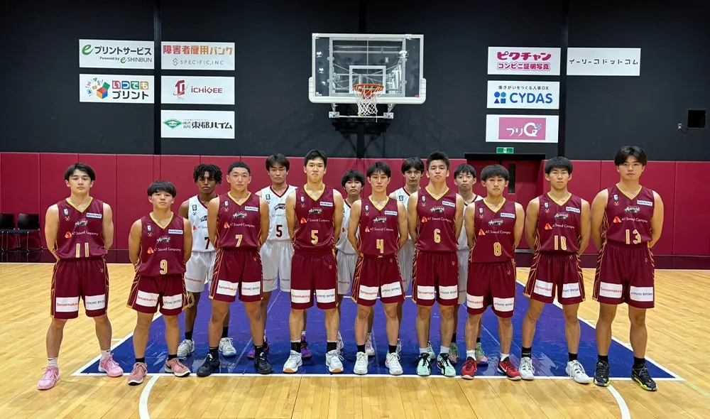 越谷アルファーズ U18集合写真