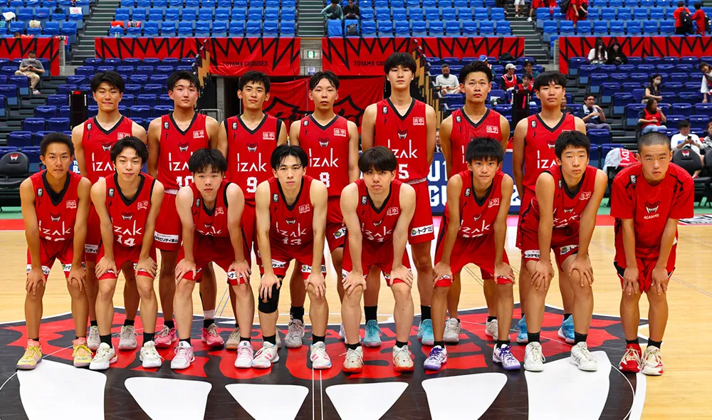 富山グラウジーズ U18集合写真